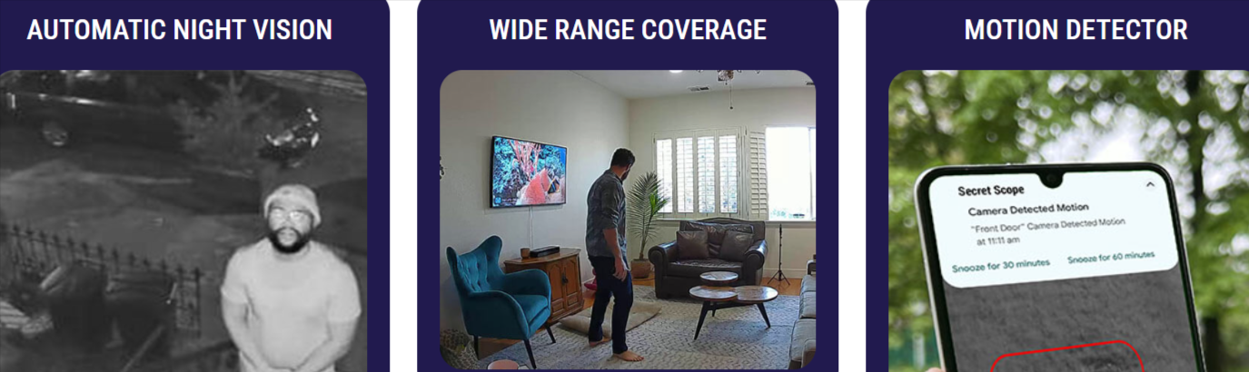 Secret Scope Camera Benefits