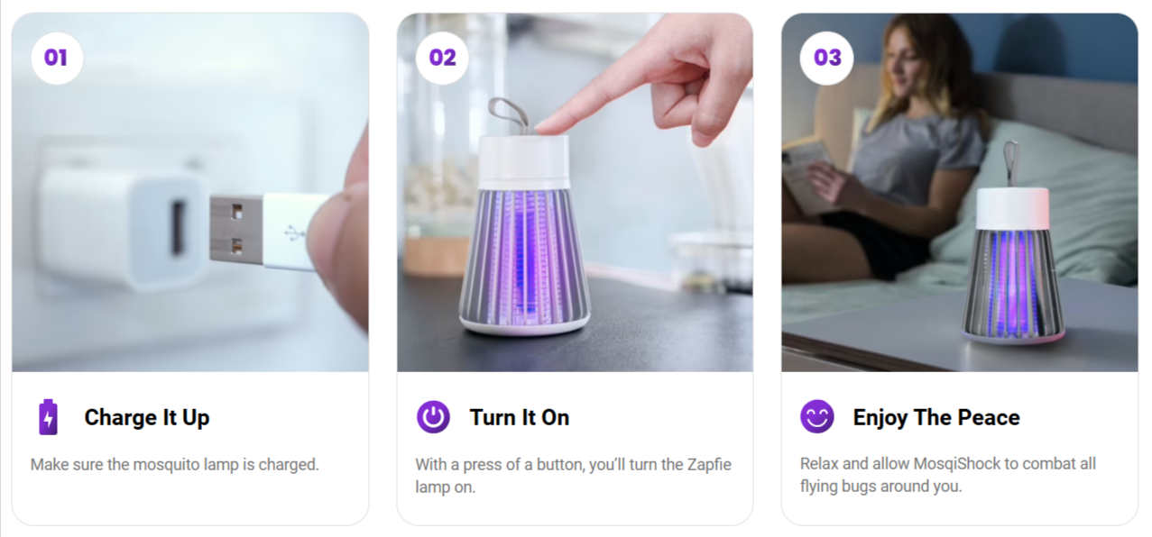 MosqiShock Zapper Uses